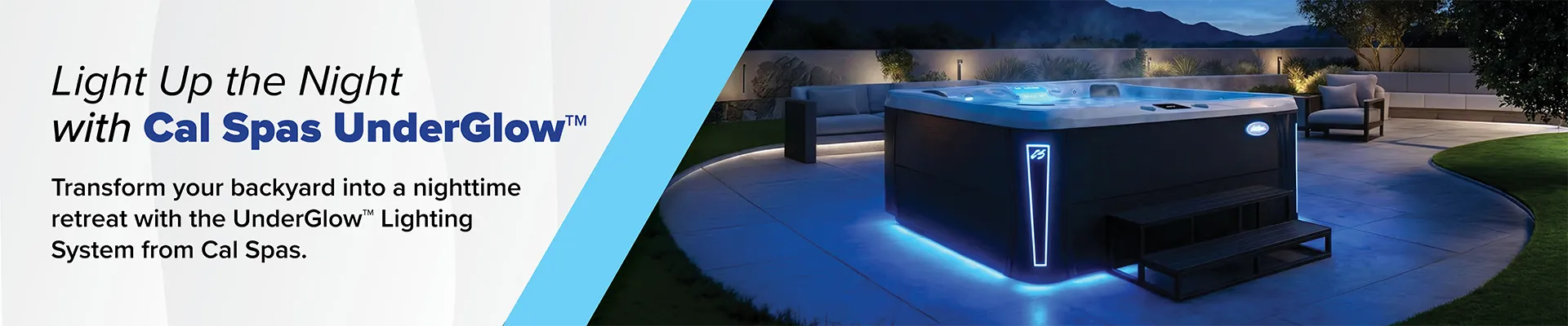 Calspas hot tub being used in a family setting - Swanzey